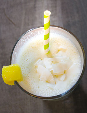 pineapple coconut smoothie